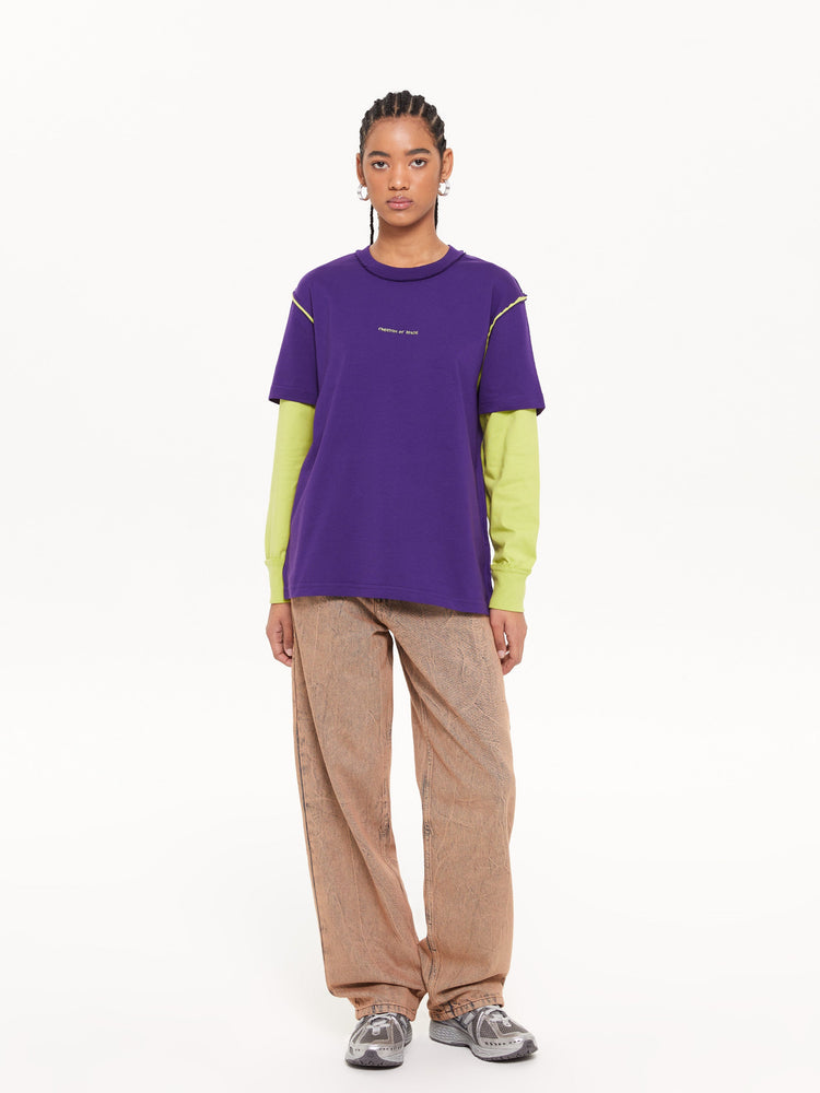 LONG SLEEVE T-SHIRT PURPLE