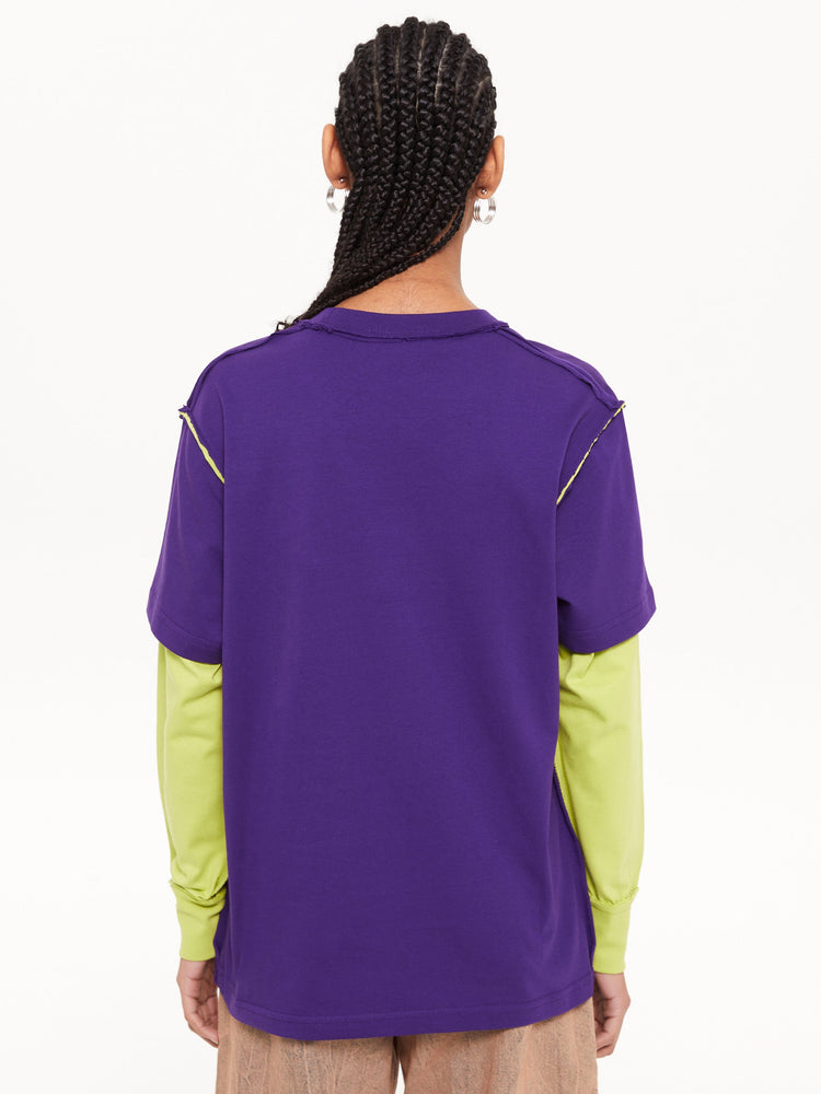 LONG SLEEVE T-SHIRT PURPLE