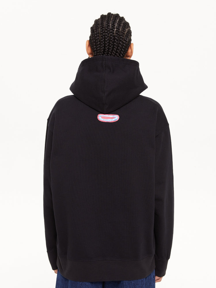 THE MAN HOODIE BLACK