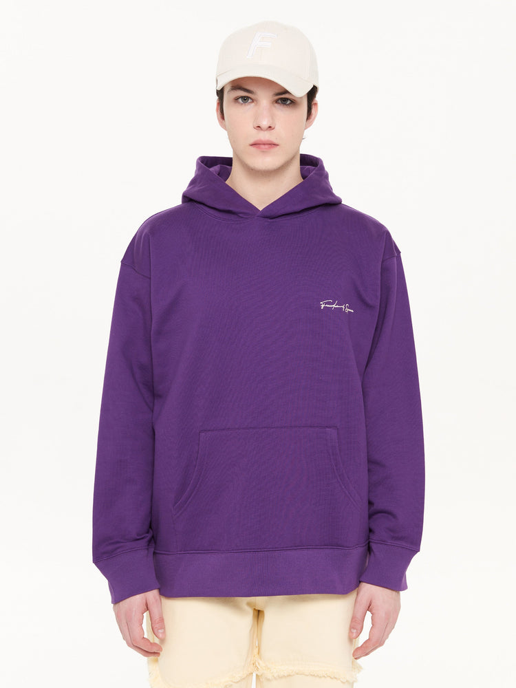 SIGNATURE HOODIE PURPLE