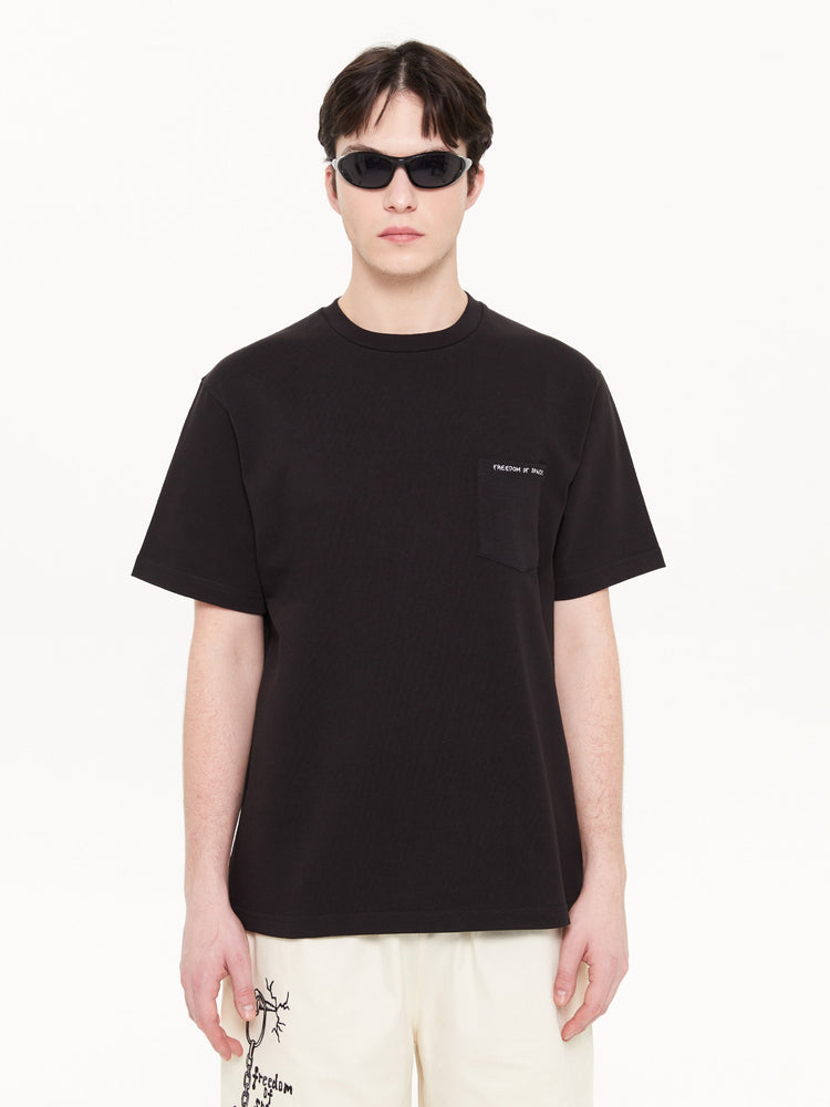 POCKET LOGO T-SHIRT BLACK