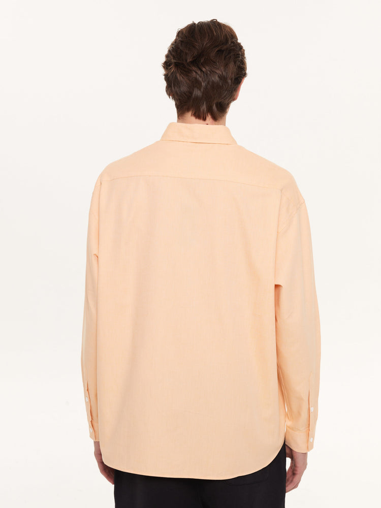 LONG SLEEVE SHIRT TERRACOTA