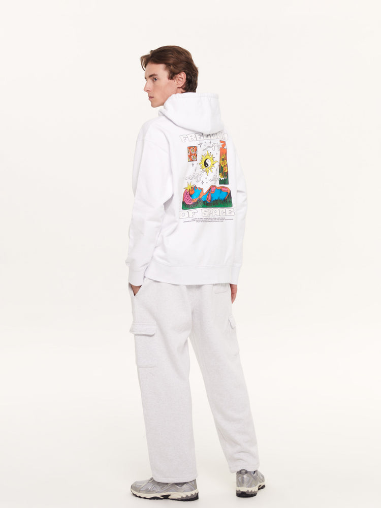 MINDFULNESS HOODIE WHITE