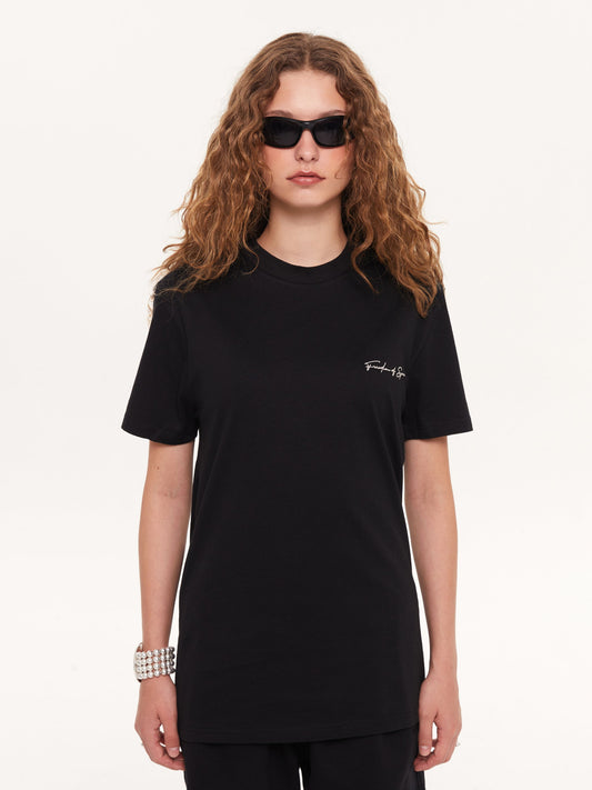 SIGNATURE T-SHIRT BLACK