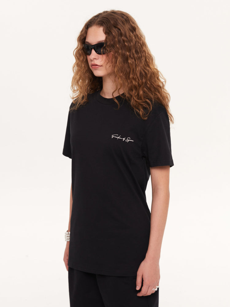 SIGNATURE T-SHIRT BLACK