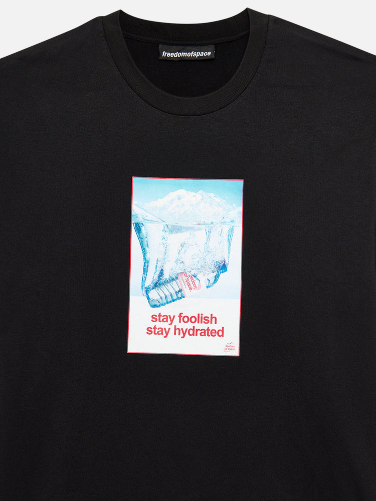 HYDRATED T-SHIRT BLACK