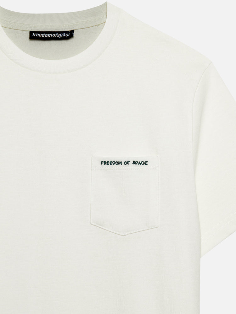 POCKET LOGO T-SHIRT WHITE