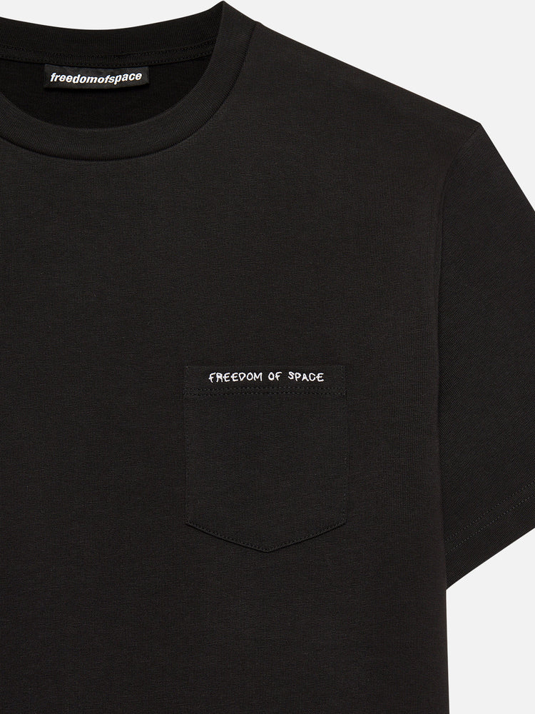 POCKET LOGO T-SHIRT BLACK