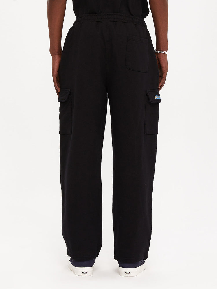 CARGO LOUNGE PANTS BLACK