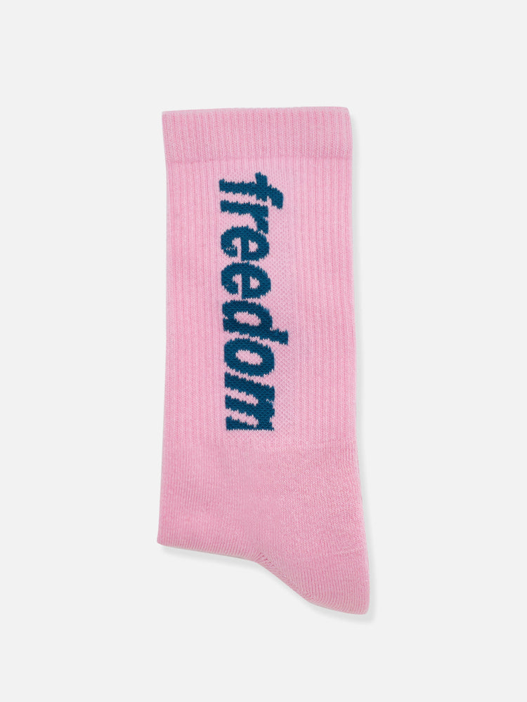 LOGO SOCKS PINK