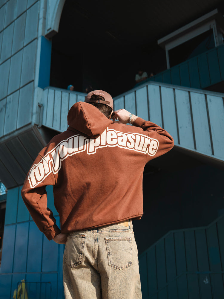 FOR YOUR PLEASURE HOODIE BROWN