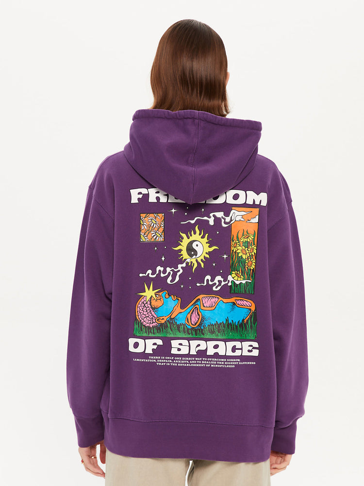 MINDFULNESS HOODIE PURPLE