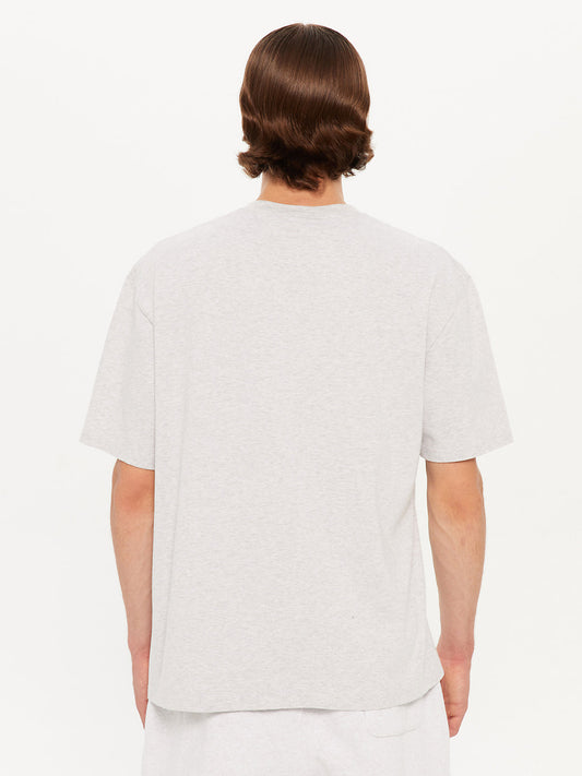 SIGNATURE T-SHIRT GREY MARL