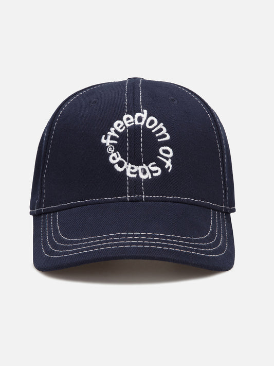 CIRCLE LOGO CAP NAVY