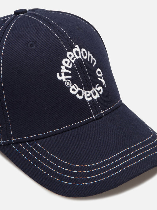 CIRCLE LOGO CAP NAVY