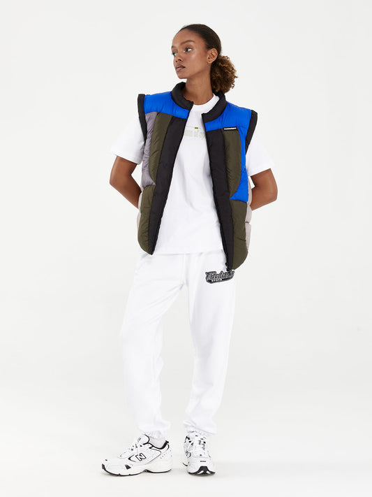 COLORBLOCK PUFFER VEST