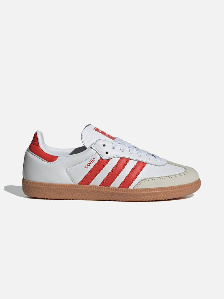 ADIDAS SAMBA OG WHITE / SOLAR RED