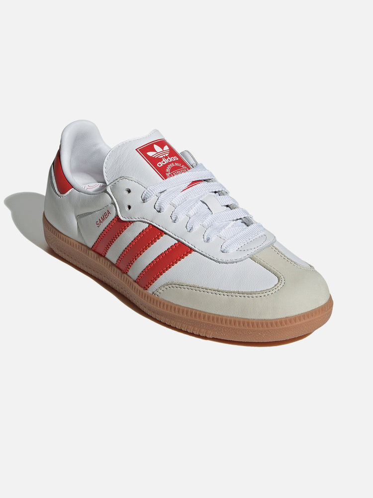 ADIDAS SAMBA OG WHITE / SOLAR RED