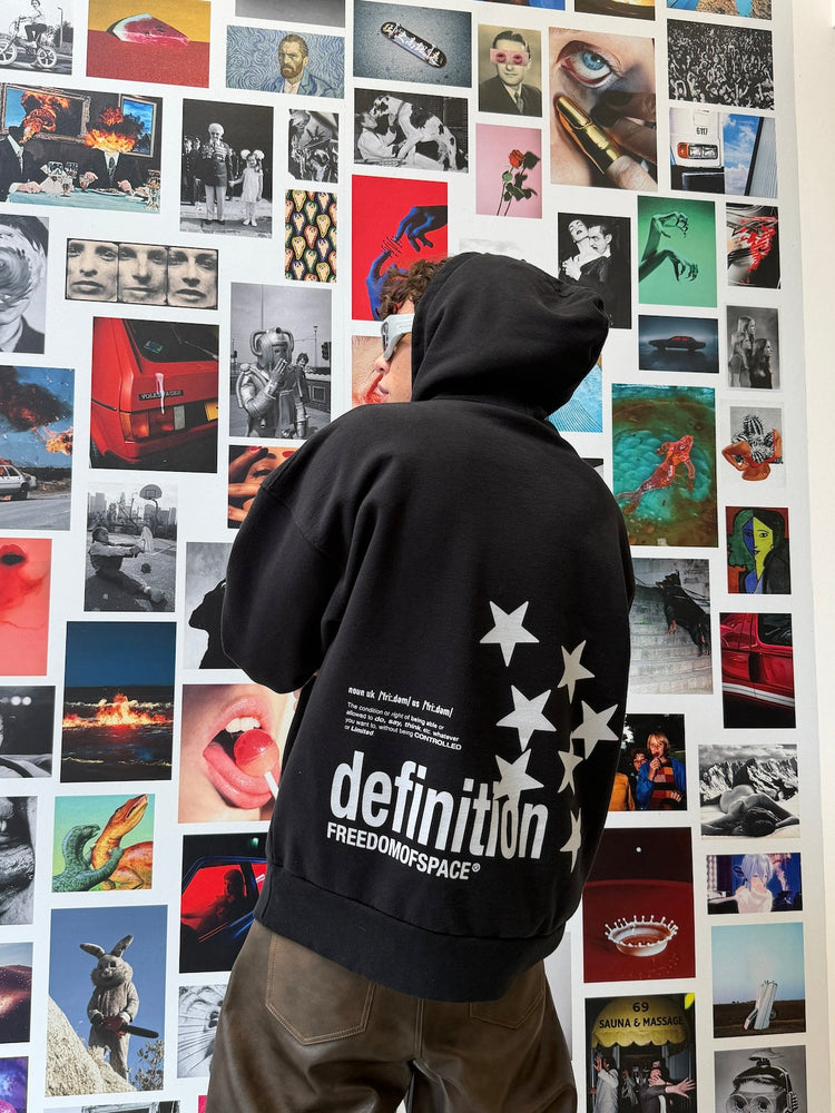 DEFINITION HOODIE BLACK