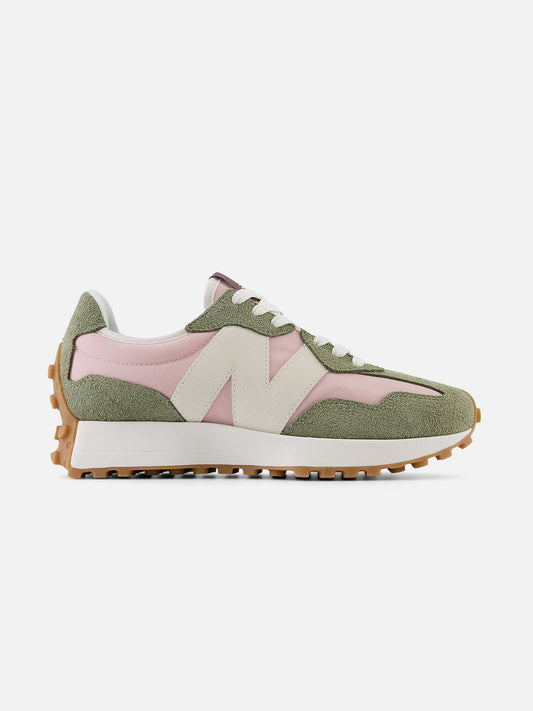 NEW BALANCE 327 PINK GREEN