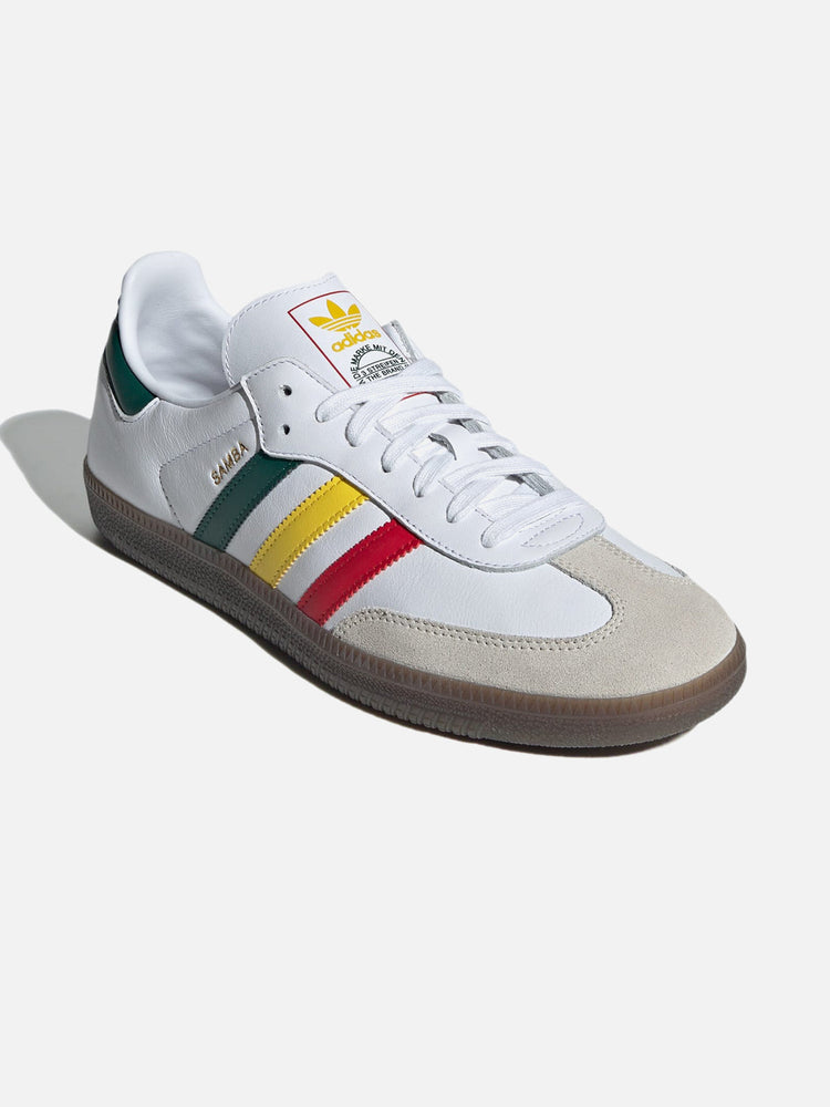 ADIDAS SAMBA OG RASTA WHITE