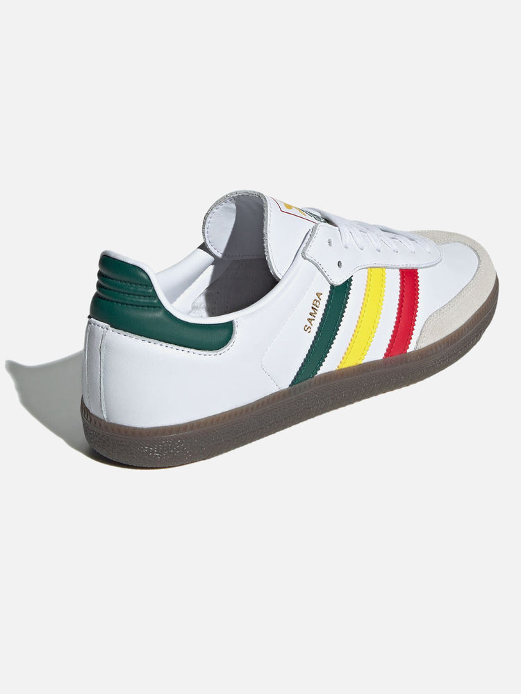 ADIDAS SAMBA OG RASTA WHITE