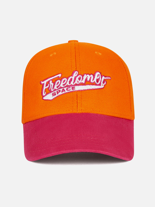 TWO TONE LOGO CAP ORANGE