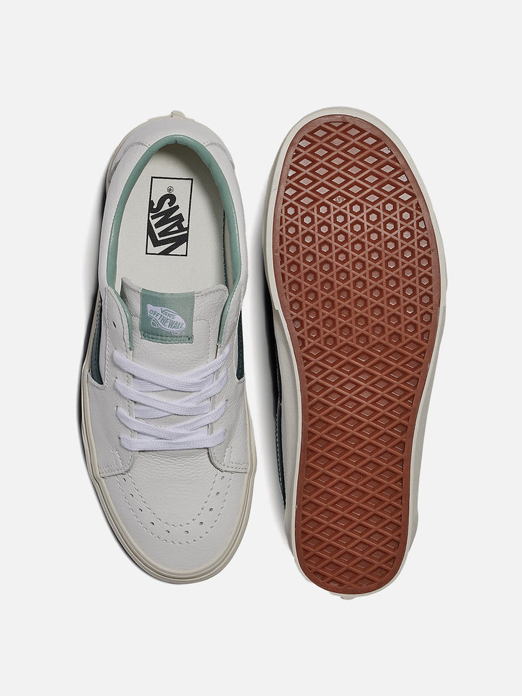 Vans SK8-LOW PREMIUM LEATHER GREEN GABLES