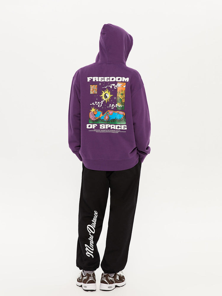 MINDFULNESS HOODIE PURPLE