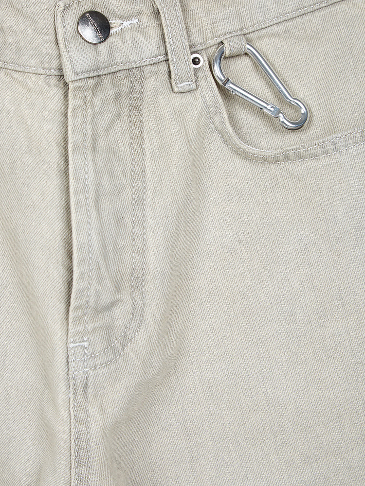 BEIGE JEAN PANTS