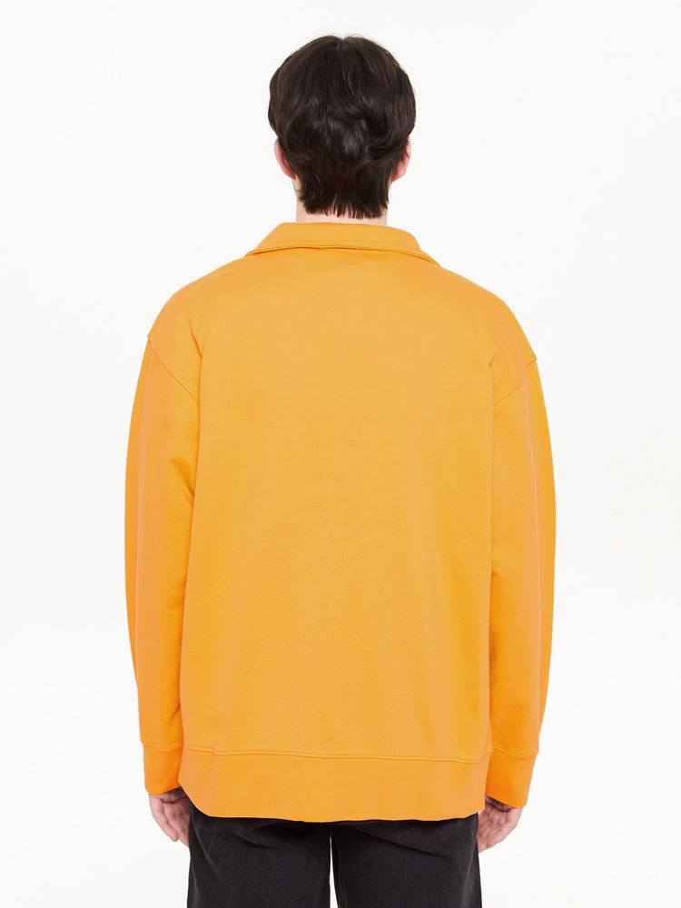 Logo Sweater Jacket Pale Orange