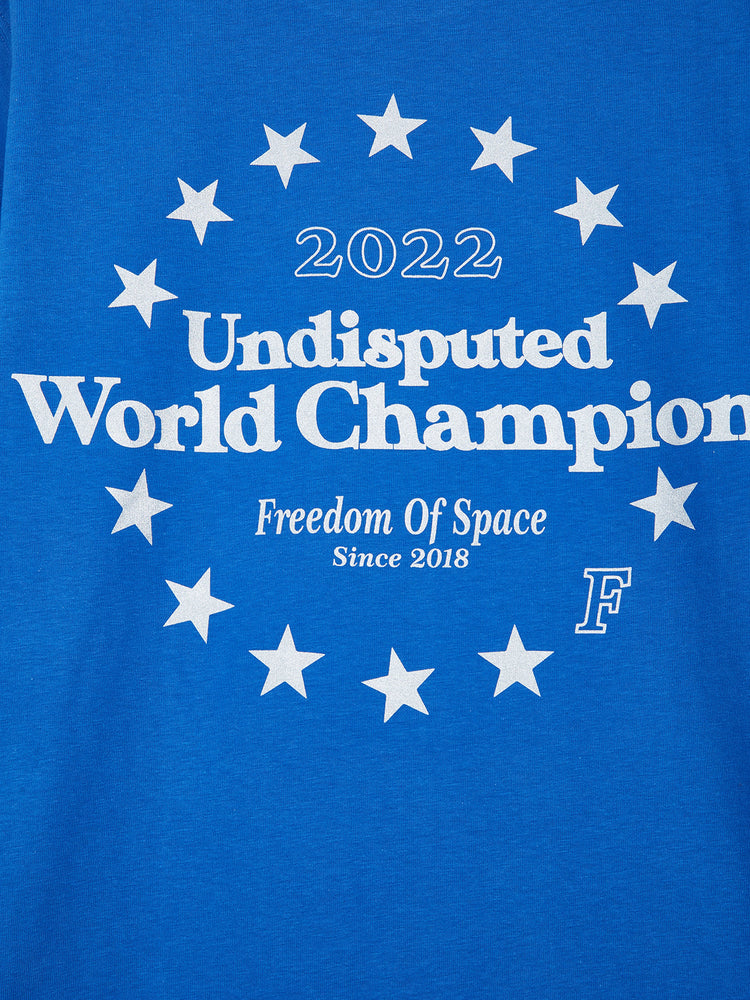 WORLD CHAMPION T-SHIRT BLUE