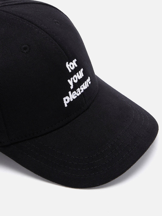 FOR YOUR PLEASURE CAP BLACK