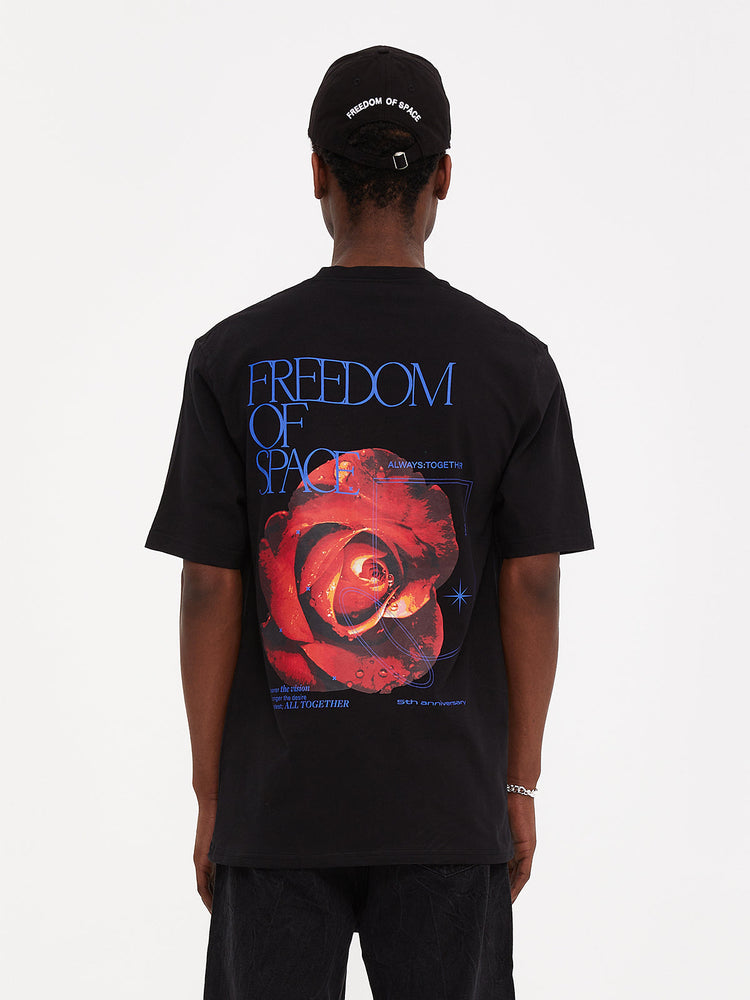 5TH ANNIVERSARY T-SHIRT BLACK
