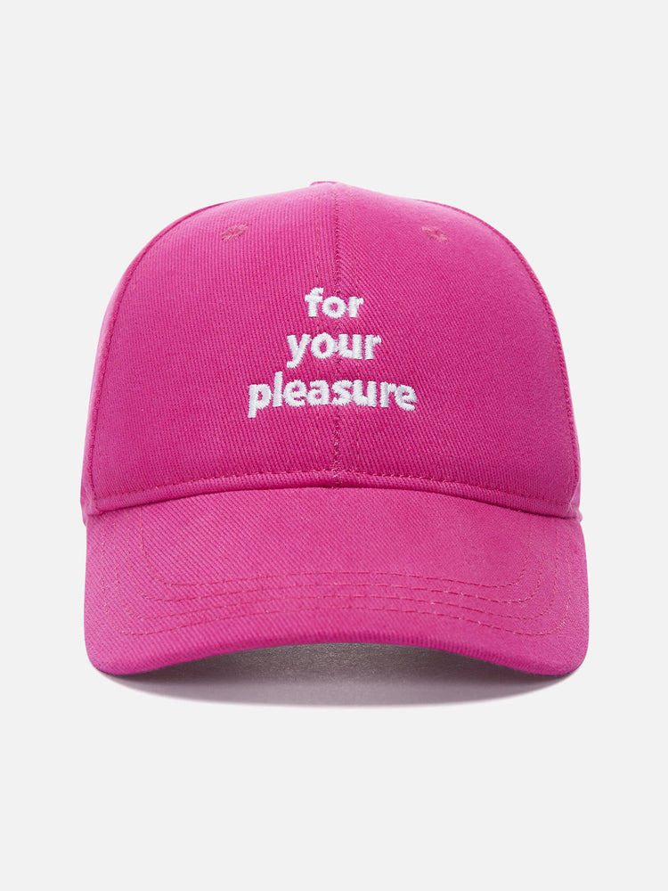 FOR YOUR PLEASURE CAP PINK
